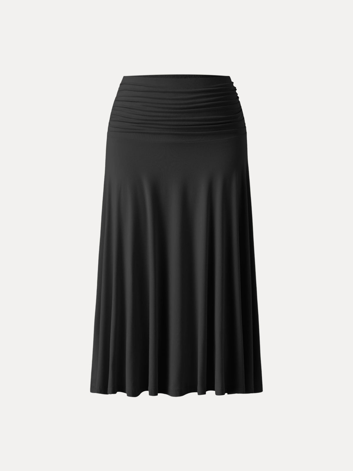Flowy Side A-line Midi Skirt