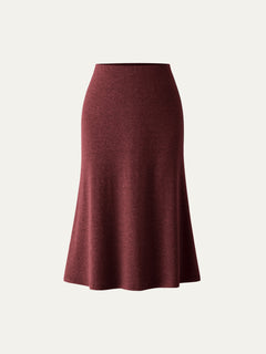 Soft Thermal Pull-On Midi Skirt