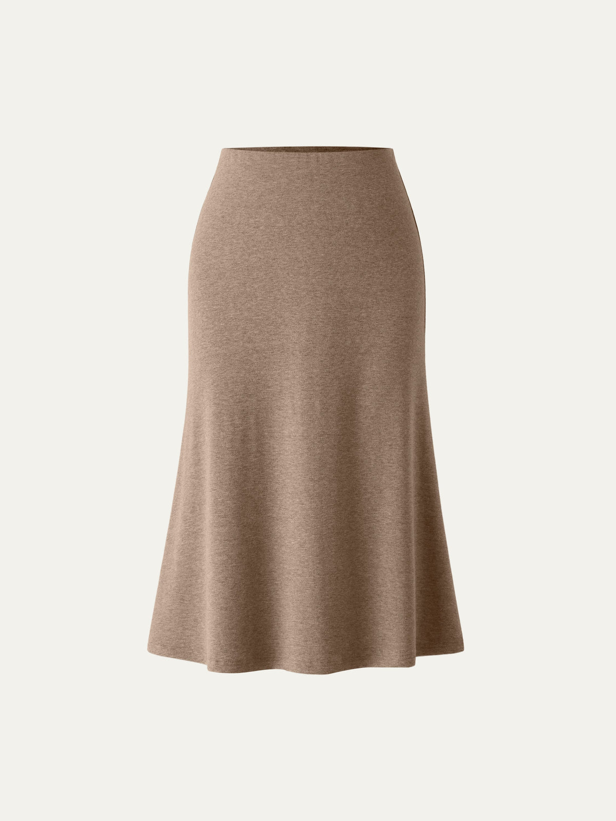 Soft Thermal Pull-On Midi Skirt