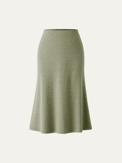 Soft Thermal Pull-On Midi Skirt