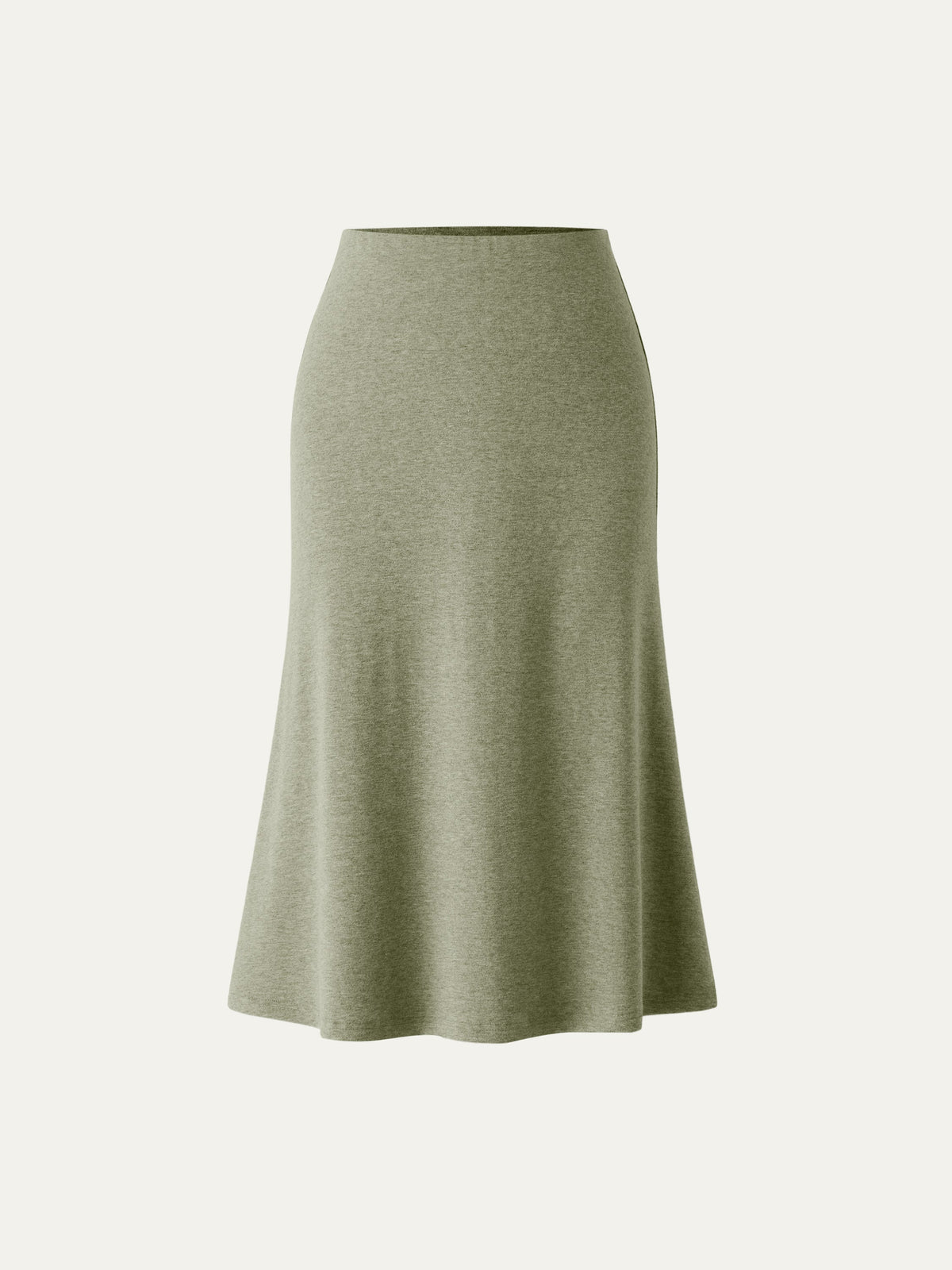 Soft Thermal Pull-On Midi Skirt