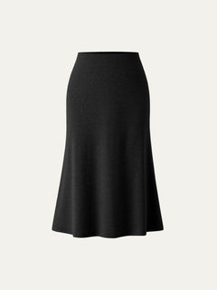 Soft Thermal Pull-On Midi Skirt