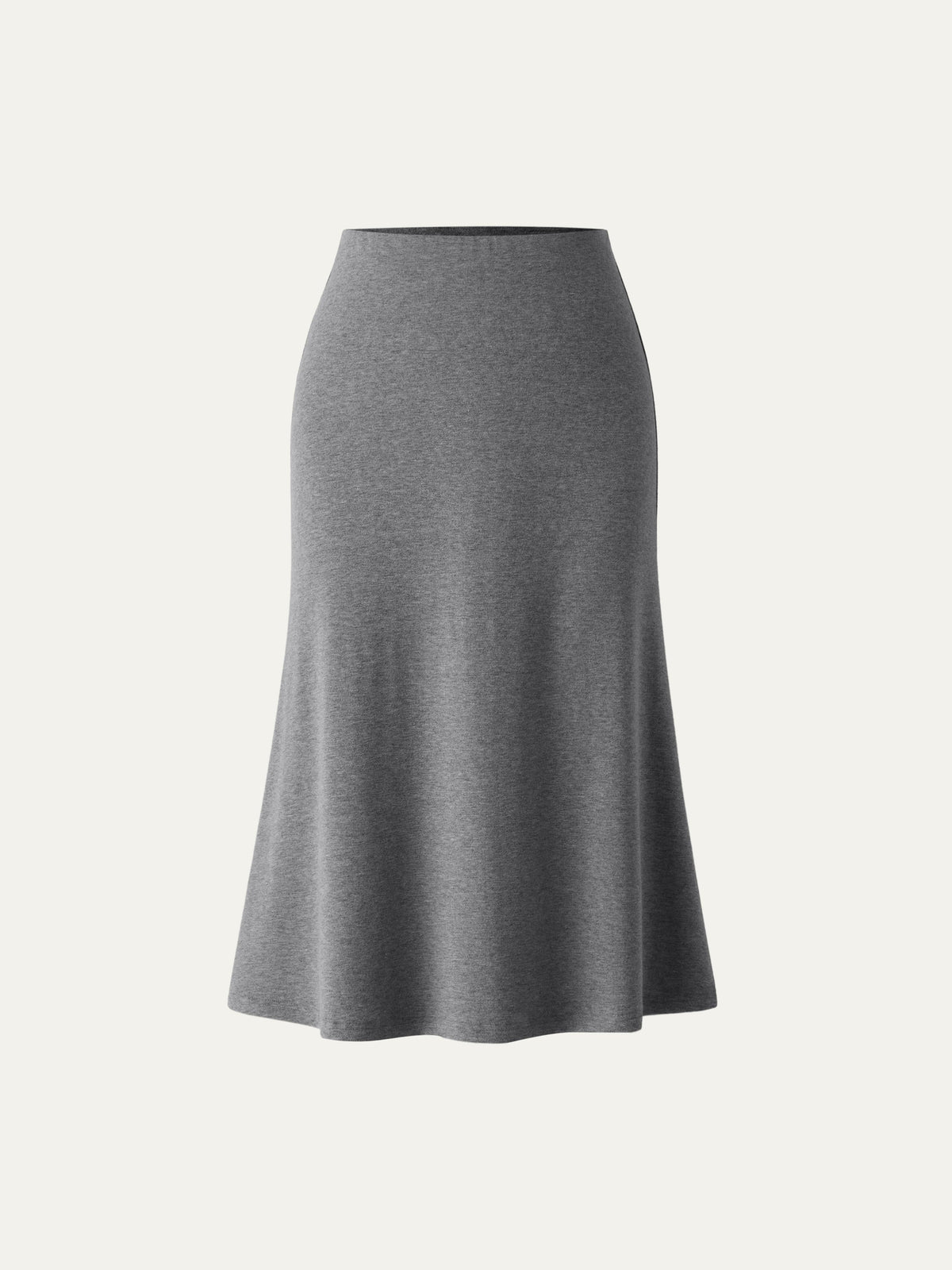 Soft Thermal Pull-On Midi Skirt