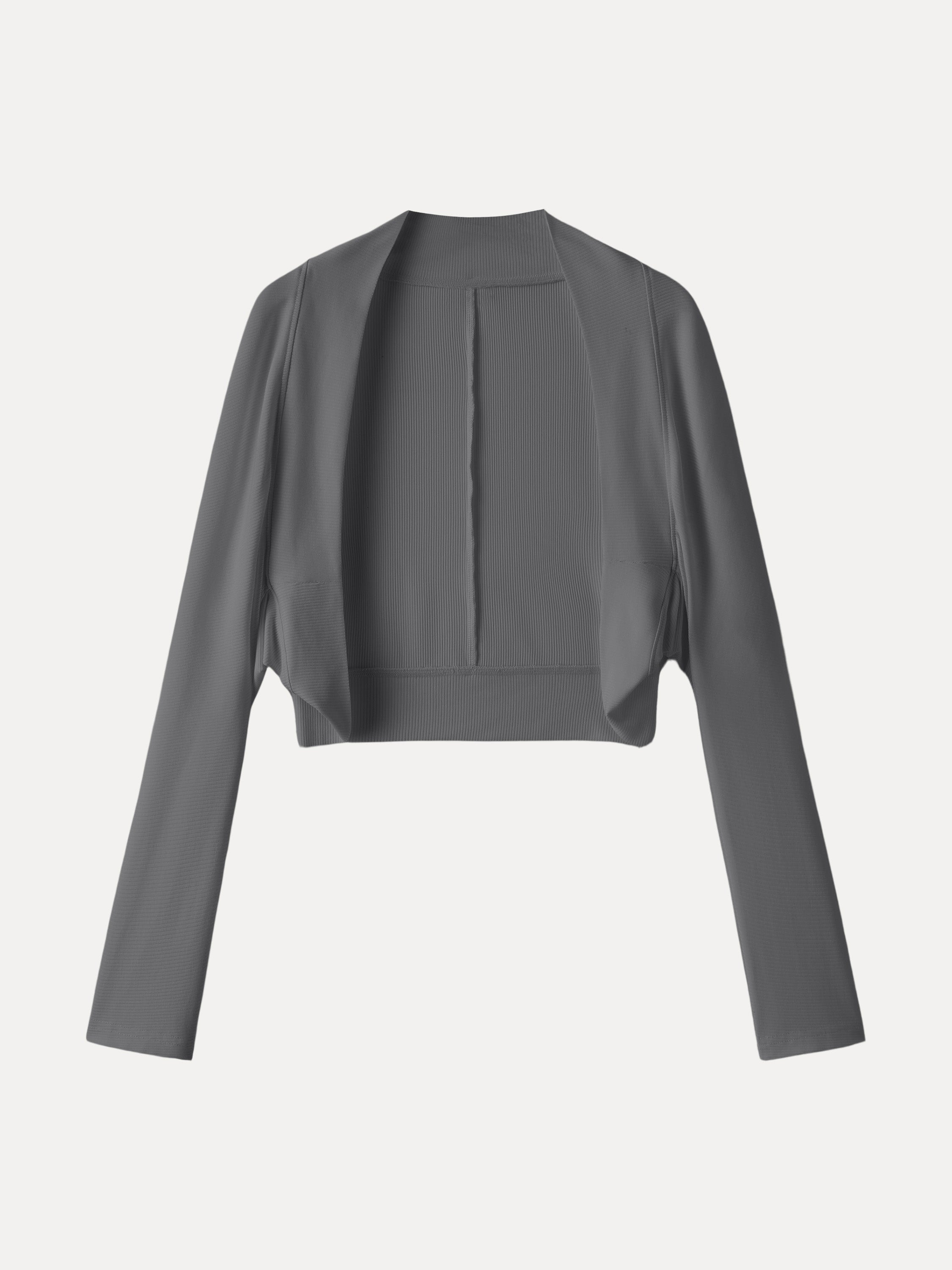 Bamboo Blend Breathable Summer Cropped Shrug Cardigan