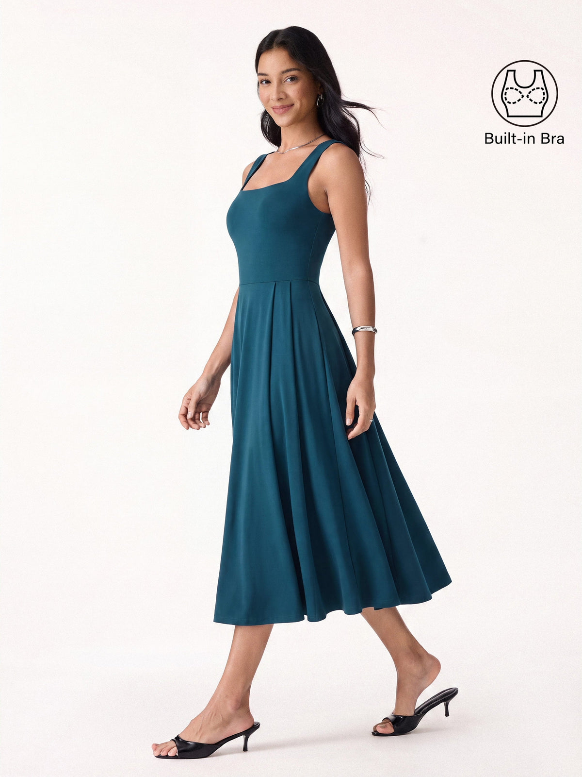 The Anytime Little Bra Dress with Pockets