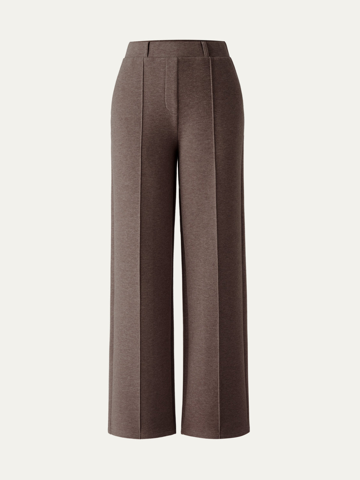 High Waisted Warm Straight Leg Pull On Pant