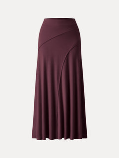 Eco-Mousse® Drapey A-Line Maxi Skirt