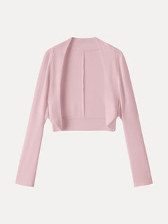 Bamboo Blend Breathable Summer Cropped Shrug Cardigan