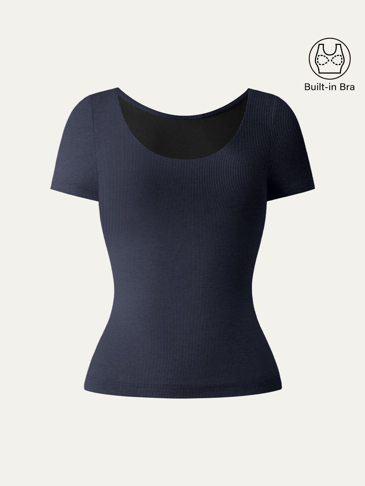 Scoop Neck Cotton New Airy Bra Top