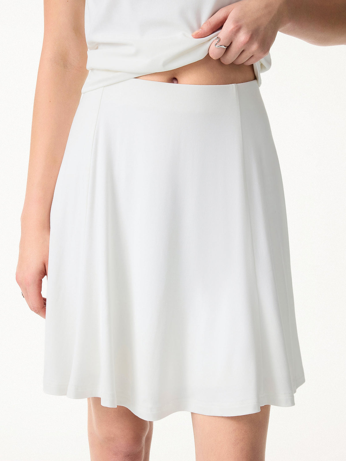 SkinKiss Essential Circle Flared Summer Mini Skirt