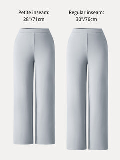 Sandwashed Modal Breathable Straight Leg Pull-on Travel Pant