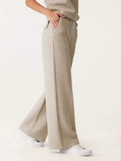 High Waisted Warm Straight Leg Pull On Pant