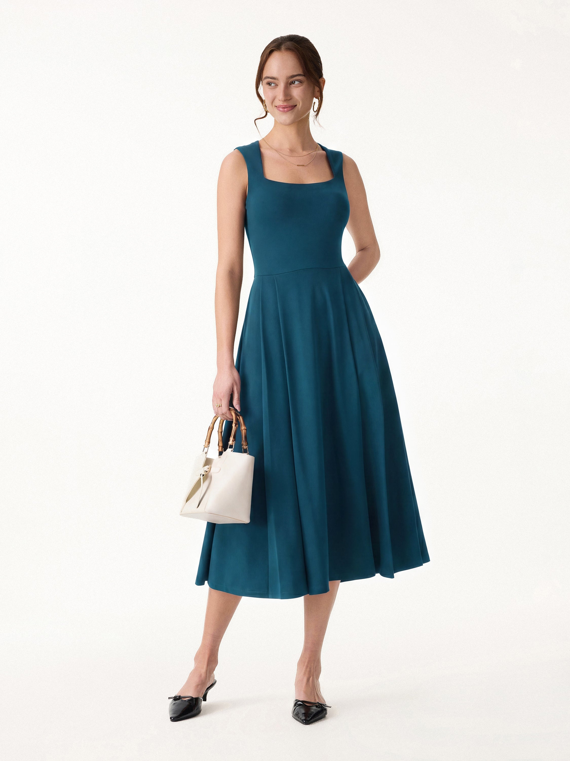 The Anytime Little Bra Dress with Pockets