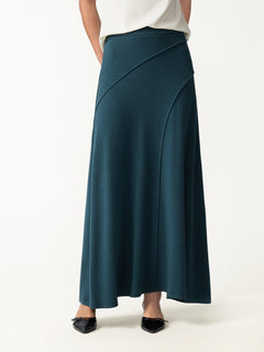 Eco-Mousse® Drapey A-Line Maxi Skirt