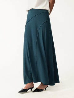 Eco-Mousse® Drapey A-Line Maxi Skirt