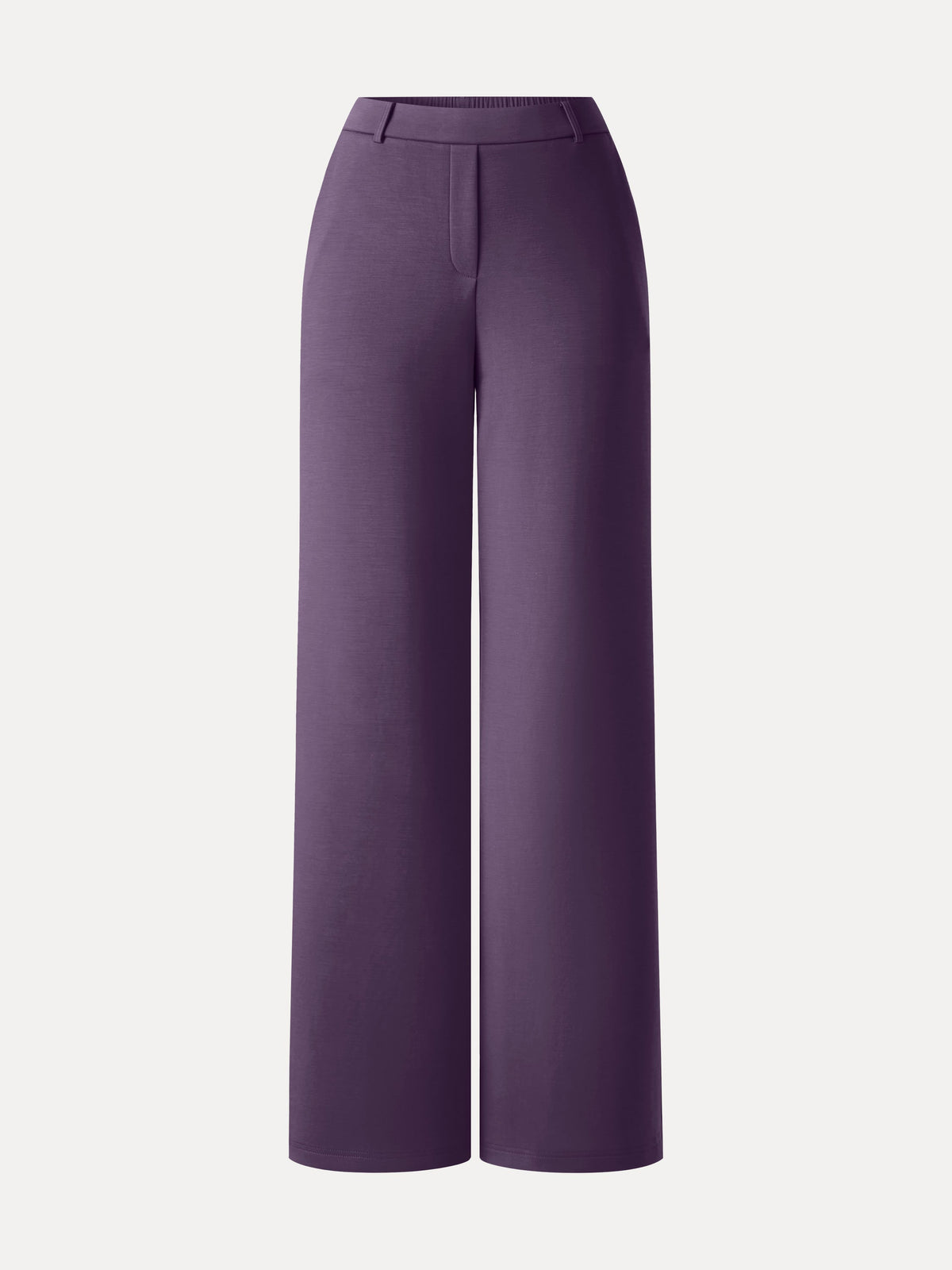 TravelEase Lyocell Spacer High-Rise Wide Leg Pants with Pockets