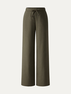 Drawstring Wide Leg Pant with Pockets