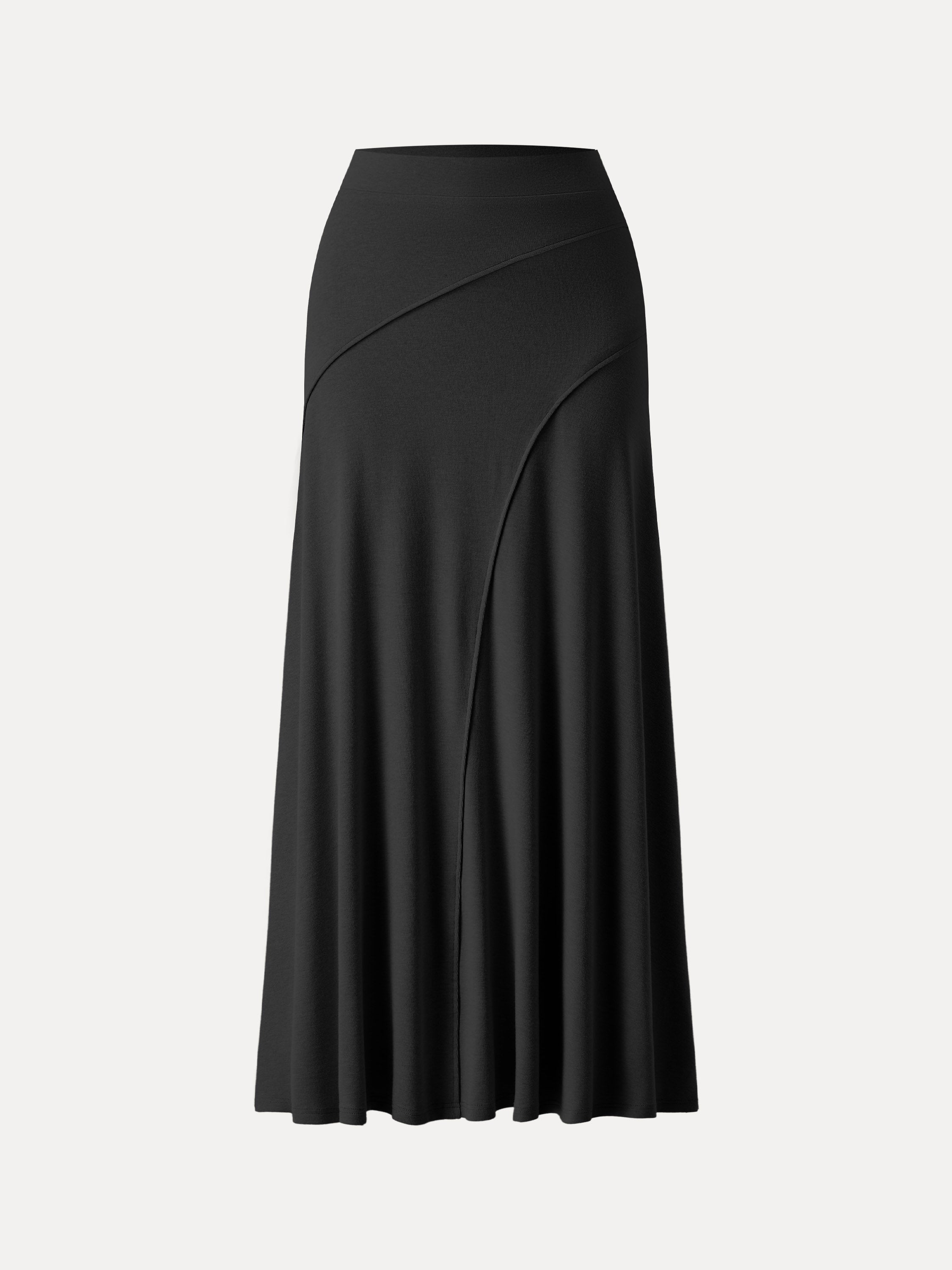 Eco-Mousse® Drapey A-Line Maxi Skirt