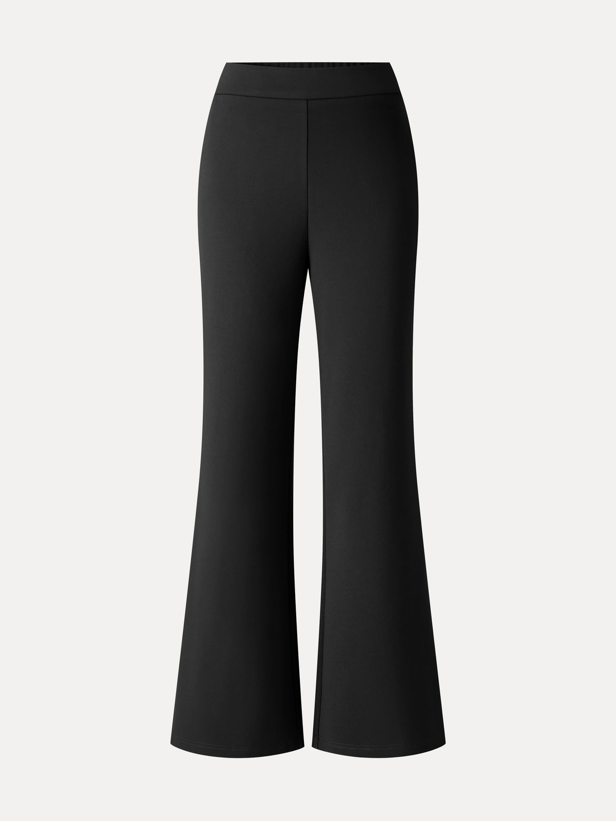 Ponte High-Rise Wide-Leg Pants with Pockets