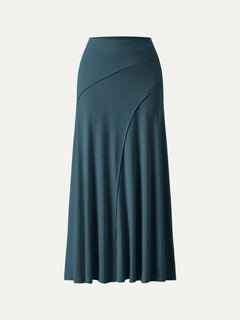 Eco-Mousse® Drapey A-Line Maxi Skirt