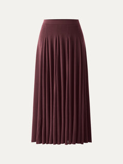 Eco-MiYaMoon® Godet Hem Pull-on Maxi Skirt