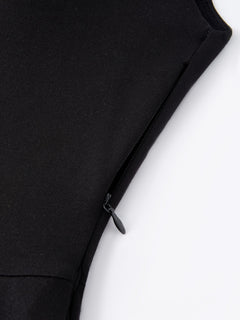 The Anytime Little Black Bra Dress with Pockets