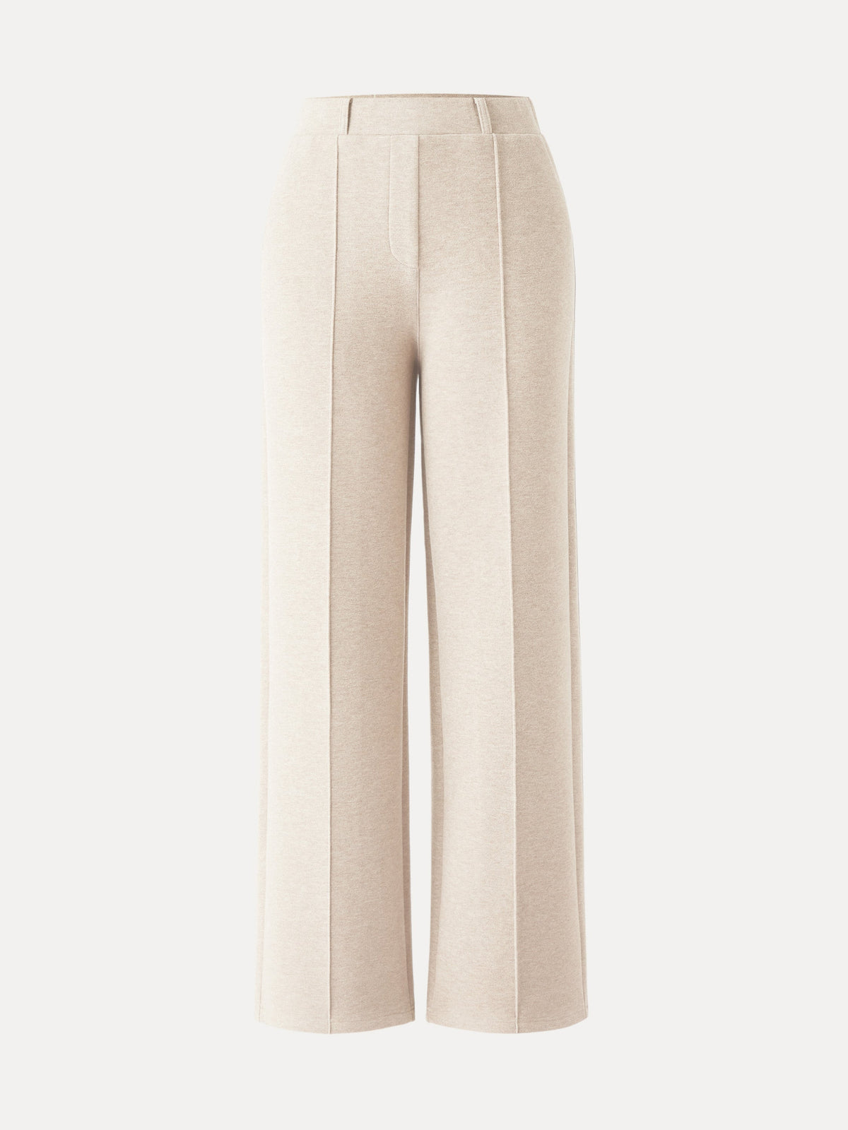 High Waisted Warm Straight Leg Pull On Pant