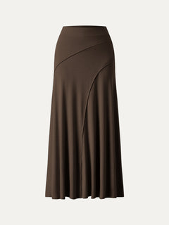 Eco-Mousse® Drapey A-Line Maxi Skirt