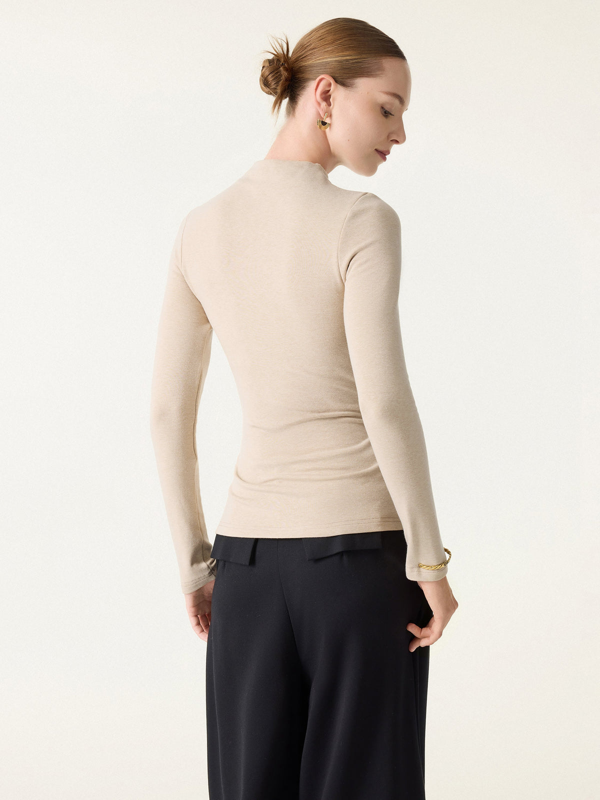 ProWarm Mockneck Long Sleeve Bra Top