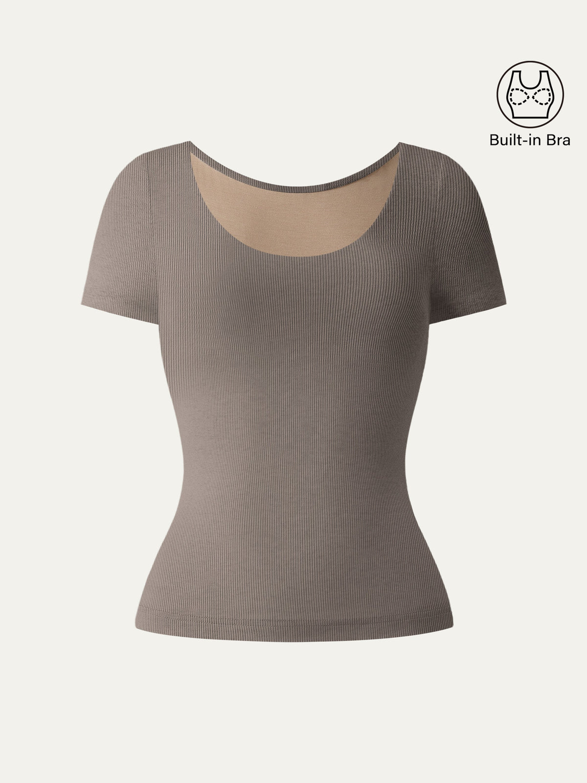 Scoop Neck Cotton New Airy Bra Top