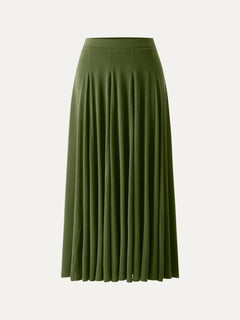 Eco-MiYaMoon® Godet Hem Pull-on Maxi Skirt