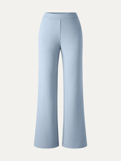 Ponte High-Rise Slim Flared Pants with Pockets