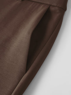 TravelEase Lyocell Spacer High-Rise Wide Leg Pants with Pockets