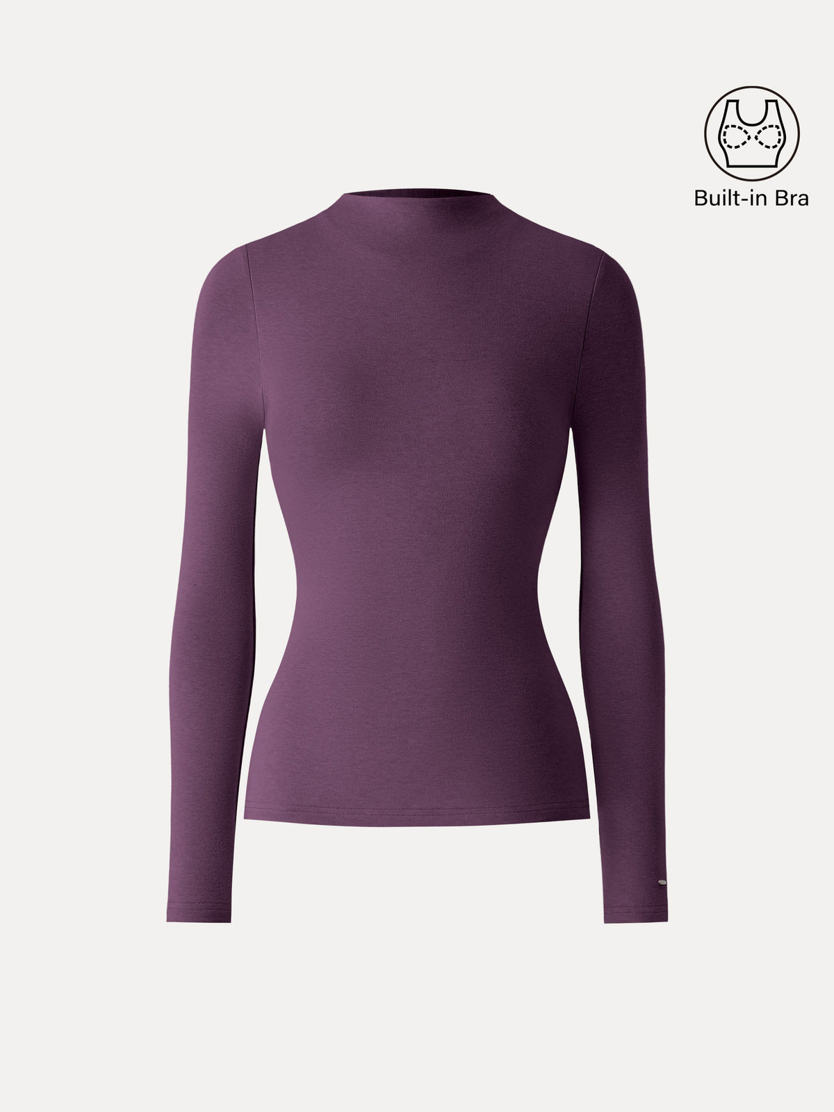 ProWarm Mockneck Long Sleeve Bra Top