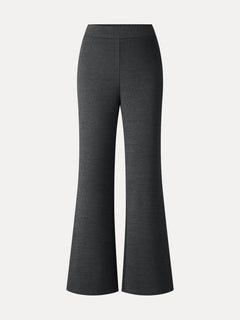 Ponte High-Rise Wide-Leg Pants with Pockets