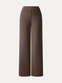 TravelEase Lyocell Spacer High-Rise Wide Leg Pants with Pockets