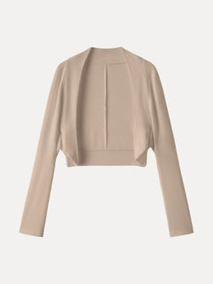 Bamboo Blend Breathable Summer Cropped Shrug Cardigan
