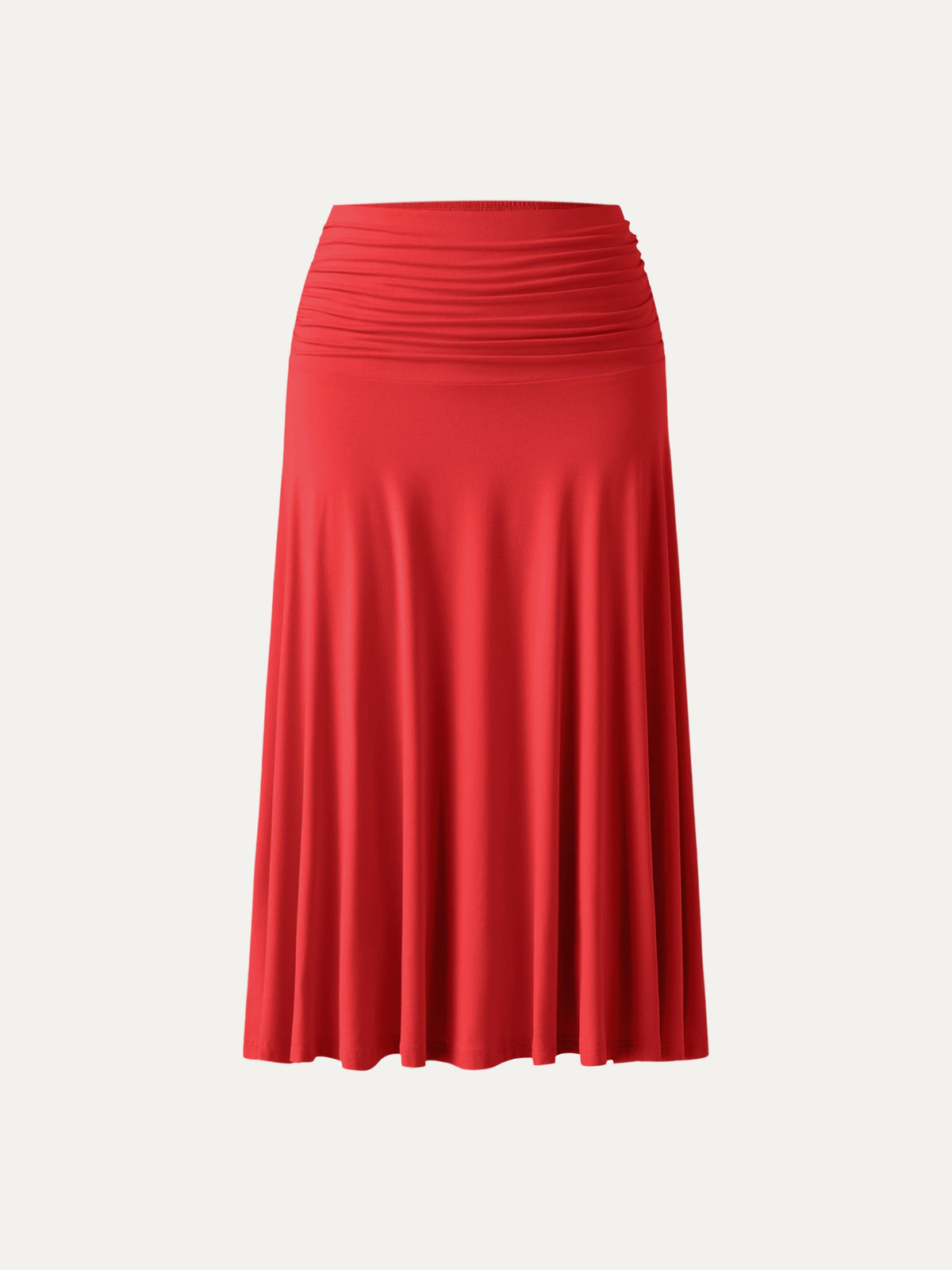 Flowy Side A-line Midi Skirt