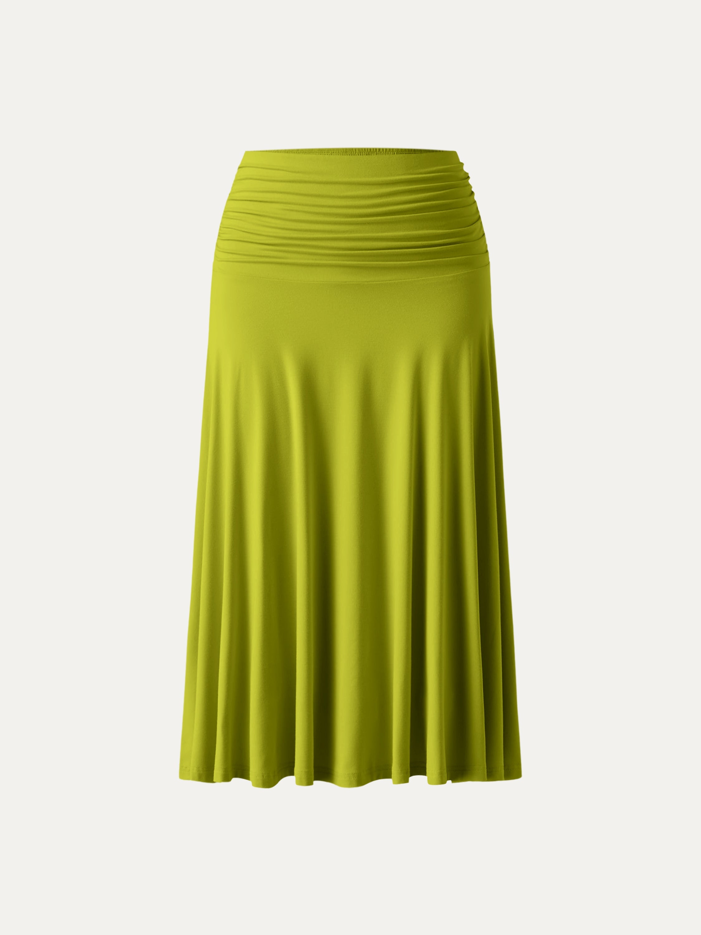 Flowy Side A-line Midi Skirt