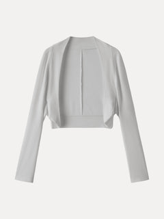 Bamboo Blend Breathable Summer Cropped Shrug Cardigan
