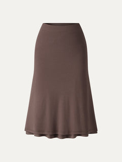 CoolTouch Ruched Midi Mermaid Skirt