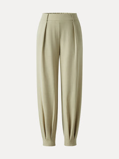 Stretch Linen-Like Wrinkle-Resistant Pants