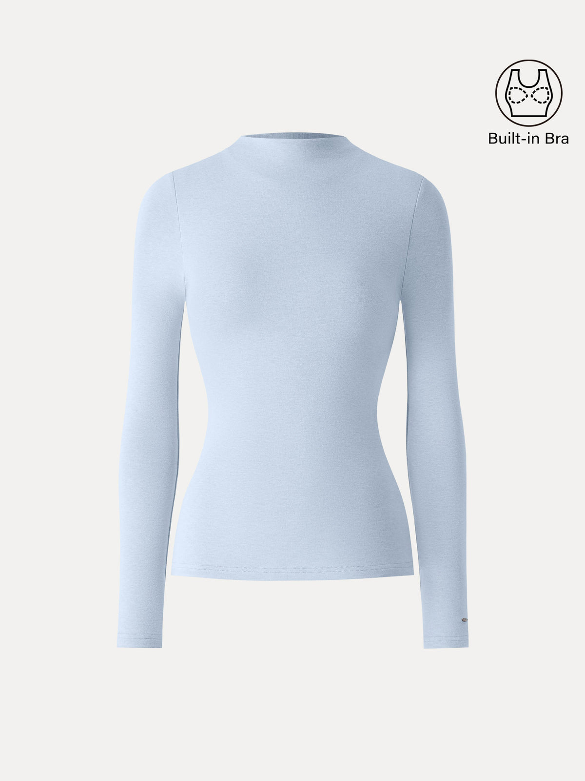 ProWarm Mockneck Long Sleeve Bra Top
