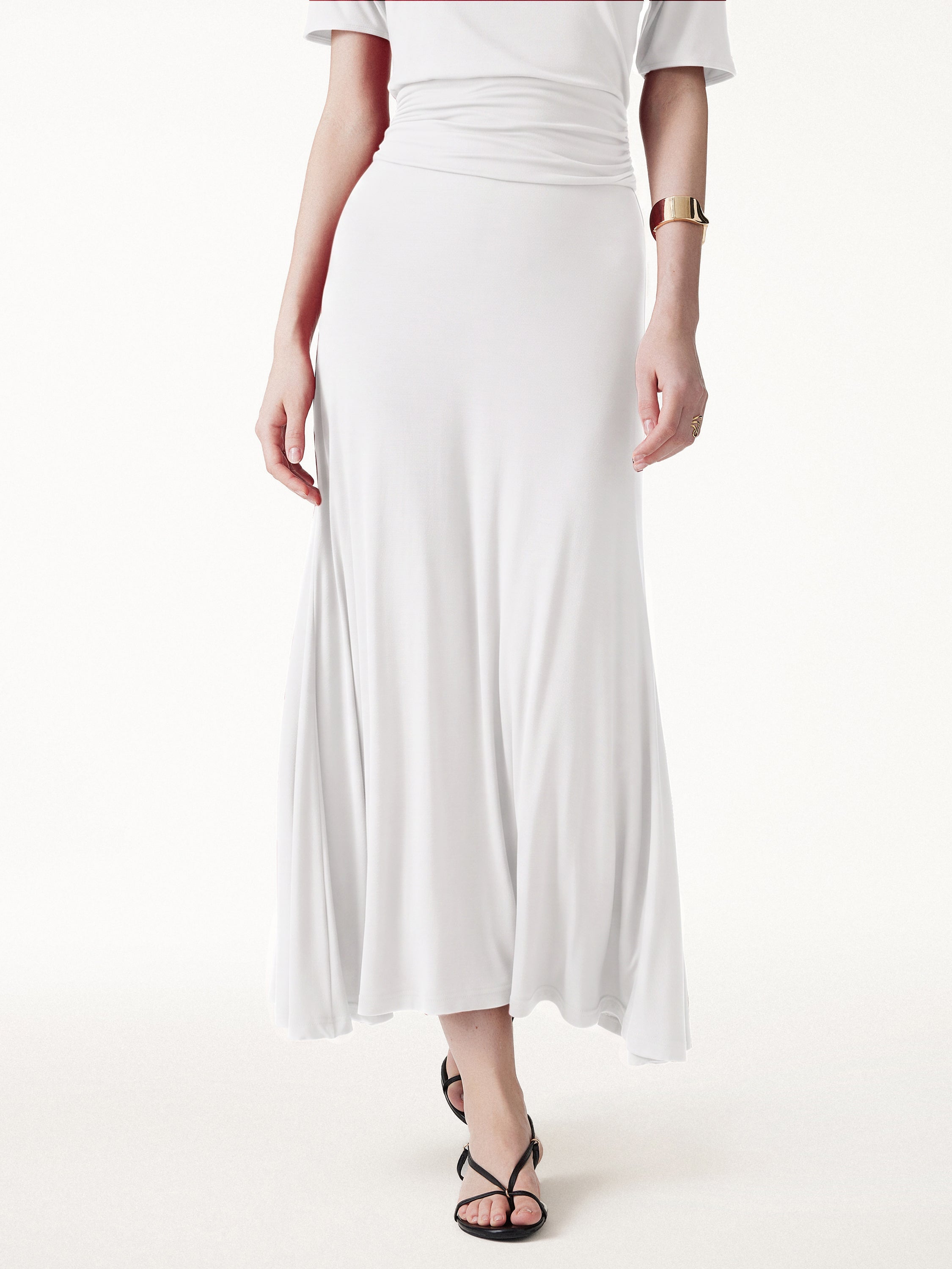 CoolTouch Flowy Maxi Flared Skirt