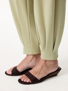 Stretch Linen-Like Wrinkle-Resistant Pants