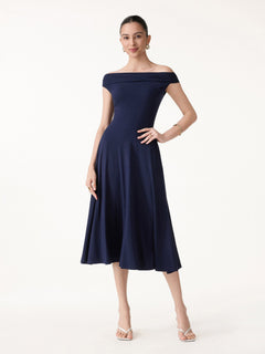 SkinKiss Multi-Wear Midi Bra Dress with Pockets