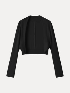 Bamboo Blend Breathable Summer Cropped Shrug Cardigan