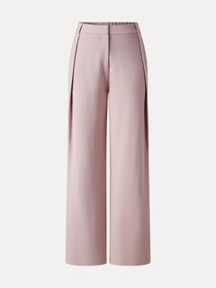 Ponte High-Rise Straight-Leg Pants with Pockets