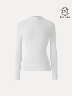 ProWarm Mockneck Long Sleeve Bra Top