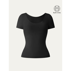 Scoop Neck Cotton New Airy Bra Top